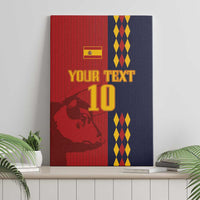 Custom Spain Football 2024 Go Champion Canvas Wall Art - Wonder Print Shop