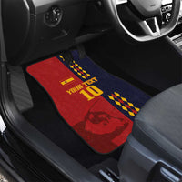 Custom Spain Football 2024 Go Champion Car Mats - Wonder Print Shop