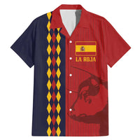 Custom Spain Football 2024 Go Champion Family Matching Mermaid Dress and Hawaiian Shirt - Wonder Print Shop