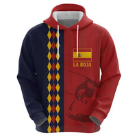 Custom Spain Football 2024 Go Champion Hoodie - Wonder Print Shop