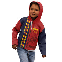 Custom Spain Football 2024 Go Champion Kid Hoodie - Wonder Print Shop