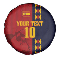 Custom Spain Football 2024 Go Champion Spare Tire Cover - Wonder Print Shop