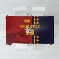 Custom Spain Football 2024 Go Champion Tablecloth - Wonder Print Shop