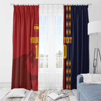 Custom Spain Football 2024 Go Champion Window Curtain - Wonder Print Shop