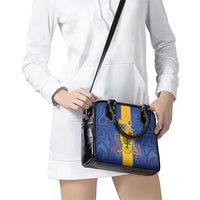 Barbados Emancipation Day Shoulder Handbag Coat of Arms and Map National Flag Style - Wonder Print Shop