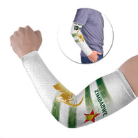 Custom Zimbabwe Rugby The Champions 2025 Arm Sleeves The Gold Sables Version - Wonder Print Shop