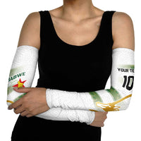 Custom Zimbabwe Rugby The Champions 2025 Arm Sleeves The Gold Sables Version - Wonder Print Shop