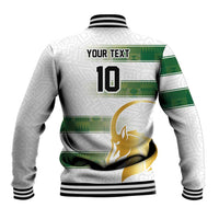 Custom Zimbabwe Rugby The Champions 2025 Baseball Jacket The Gold Sables Version - Wonder Print Shop