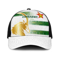 Zimbabwe Rugby The Champions 2025 Baseball Net Cap The Gold Sables Version - Wonder Print Shop