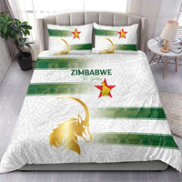 Zimbabwe Rugby The Champions 2025 Bedding Set The Gold Sables Version - Wonder Print Shop
