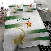 Zimbabwe Rugby The Champions 2025 Bedding Set The Gold Sables Version - Wonder Print Shop