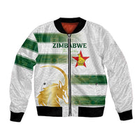 Custom Zimbabwe Rugby The Champions 2025 Bomber Jacket The Gold Sables Version - Wonder Print Shop