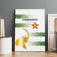 Zimbabwe Rugby The Champions 2025 Canvas Wall Art The Gold Sables Version - Wonder Print Shop