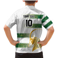 Custom Zimbabwe Rugby The Champions 2025 Family Matching Mermaid Dress and Hawaiian Shirt The Gold Sables Version - Wonder Print Shop