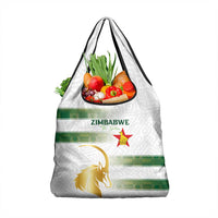 Zimbabwe Rugby The Champions 2025 Grocery Bag The Gold Sables Version - Wonder Print Shop
