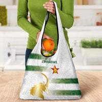 Zimbabwe Rugby The Champions 2025 Grocery Bag The Gold Sables Version - Wonder Print Shop