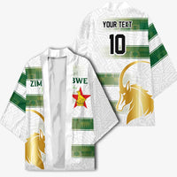 Custom Zimbabwe Rugby The Champions 2025 Kimono The Gold Sables Version - Wonder Print Shop