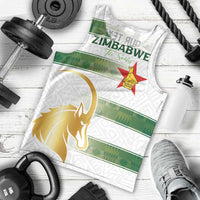 Custom Zimbabwe Rugby The Champions 2025 Men Tank Top The Gold Sables Version - Wonder Print Shop