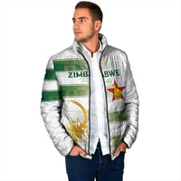 Custom Zimbabwe Rugby The Champions 2025 Padded Jacket The Gold Sables Version - Wonder Print Shop