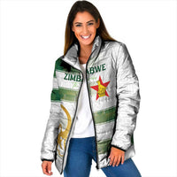 Custom Zimbabwe Rugby The Champions 2025 Padded Jacket The Gold Sables Version - Wonder Print Shop