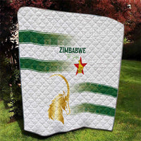 Zimbabwe Rugby The Champions 2025 Quilt The Gold Sables Version - Wonder Print Shop
