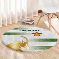 Zimbabwe Rugby The Champions 2025 Round Carpet The Gold Sables Version - Wonder Print Shop