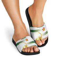 Zimbabwe Rugby The Champions 2025 Slide Sandals The Gold Sables Version - Wonder Print Shop