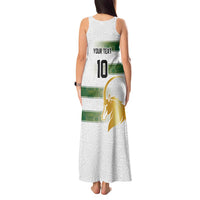 Custom Zimbabwe Rugby The Champions 2025 Tank Maxi Dress The Gold Sables Version - Wonder Print Shop