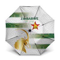 Zimbabwe Rugby The Champions 2025 Umbrella The Gold Sables Version - Wonder Print Shop