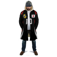 Custom Japan Volleyball Cloak Sporty Style Black Color