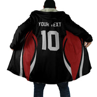 Custom Japan Volleyball Cloak Sporty Style Black Color