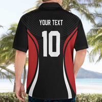 Custom Japan Volleyball Hawaiian Shirt Sporty Style Black Color