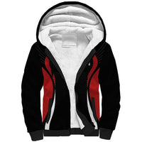 Custom Japan Volleyball Sherpa Hoodie Sporty Style Black Color
