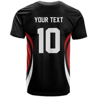 Custom Japan Volleyball T Shirt Sporty Style Black Color