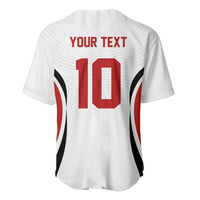 Custom Japan Volleyball Baseball Jersey Sporty Style White Color