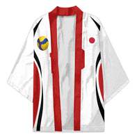 Custom Japan Volleyball Kimono Sporty Style White Color
