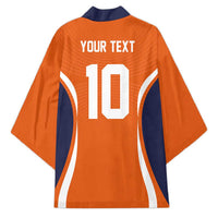 Custom Japan Volleyball Kimono Sporty Style Orange Color