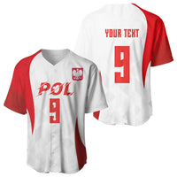 Custom Poland Volleyball Baseball Jersey Sporty Wings Style