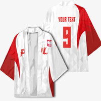 Custom Poland Volleyball Kimono Sporty Wings Style