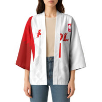 Custom Poland Volleyball Kimono Sporty Wings Style