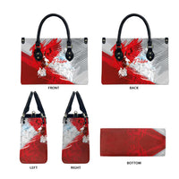 Poland Eagle and Winged Hussar Leather Bag Grunge Sporty Style