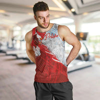 Poland Eagle and Winged Hussar Men Tank Top Grunge Sporty Style