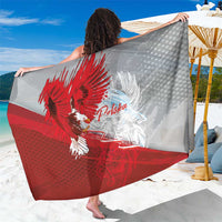 Poland Eagle and Winged Hussar Sarong Grunge Sporty Style
