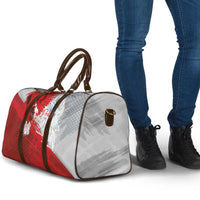 Poland Eagle and Winged Hussar Travel Bag Grunge Sporty Style