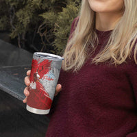 Poland Eagle and Winged Hussar Tumbler Cup Grunge Sporty Style