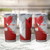 Poland Eagle and Winged Hussar Tumbler Cup Grunge Sporty Style