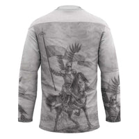 Polish-Lithuanian Commonwealth Hockey Jersey Winged Hussars-Vintage Style