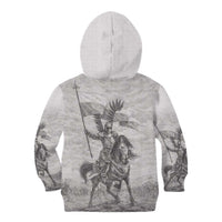 Polish-Lithuanian Commonwealth Kid Hoodie Winged Hussars-Vintage Style