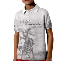 Polish-Lithuanian Commonwealth Kid Polo Shirt Winged Hussars-Vintage Style