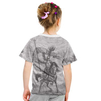 Polish-Lithuanian Commonwealth Kid T Shirt Winged Hussars-Vintage Style